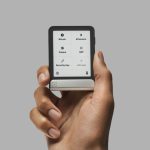 "Ledger Flex hardware wallet with curved touchscreen and USB-C port"