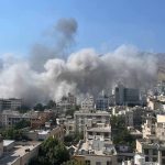 “Explosion in Tehran skyline after Israeli strike”